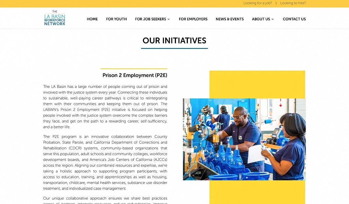 Our initiatives page